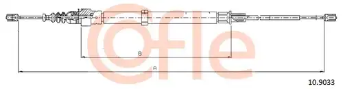 жило за ръчна спирачка COFLE 92.10.9033