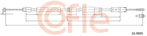 жило за ръчна спирачка COFLE 92.10.9895