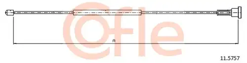 жило за ръчна спирачка COFLE 92.11.5757