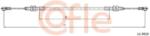 жило за газ COFLE 92.11.9610