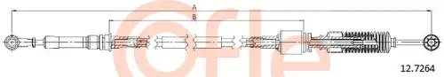 въжен механизъм, ръчна трансмисия COFLE 92.12.7264