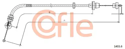 жило за газ COFLE 92.1403.6