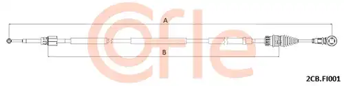 въжен механизъм, ръчна трансмисия COFLE 92.2CB.FI001