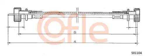 ос на тахографа COFLE 92.S01104