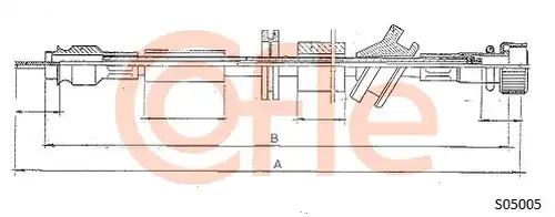 ос на тахографа COFLE 92.S05005