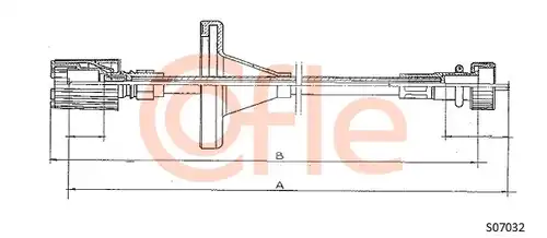 ос на тахографа COFLE 92.S07032