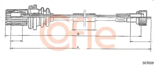 ос на тахографа COFLE 92.S07039