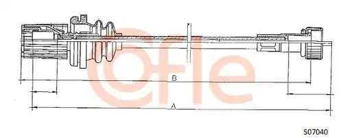 ос на тахографа COFLE 92.S07040