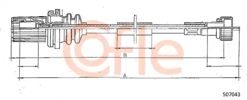 ос на тахографа COFLE 92.S07043