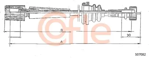 ос на тахографа COFLE 92.S07082