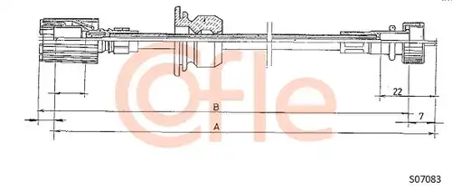 ос на тахографа COFLE 92.S07083