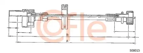 ос на тахографа COFLE 92.S08015