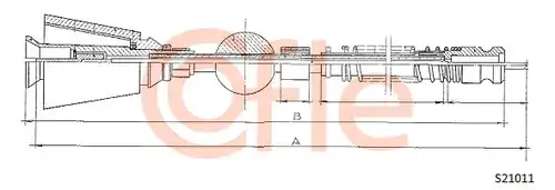 ос на тахографа COFLE 92.S21011