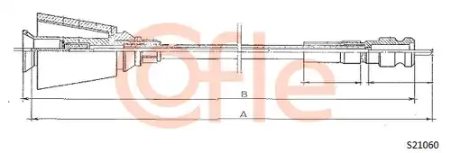 ос на тахографа COFLE 92.S21060