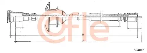 ос на тахографа COFLE 92.S24016