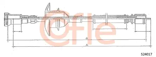 ос на тахографа COFLE 92.S24017