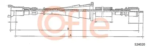 ос на тахографа COFLE 92.S24020