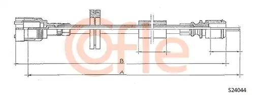 ос на тахографа COFLE 92.S24044