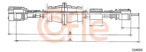 ос на тахографа COFLE 92.S24050