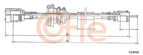 ос на тахографа COFLE 92.S24060