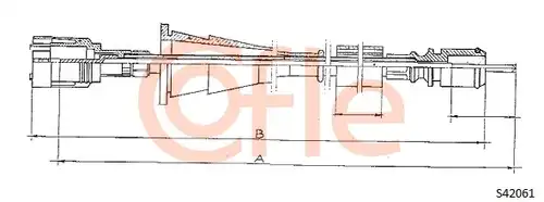 ос на тахографа COFLE 92.S24061