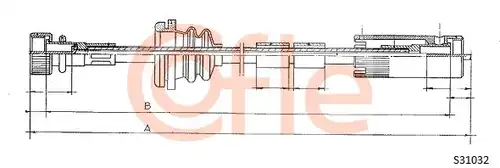 ос на тахографа COFLE 92.S31032