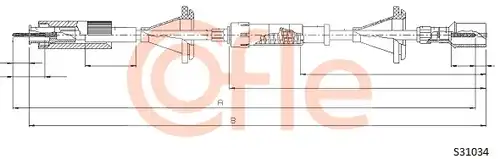 ос на тахографа COFLE 92.S31034