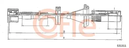 ос на тахографа COFLE 92.S31311