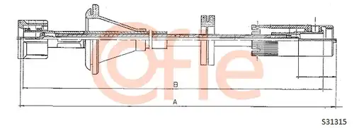 ос на тахографа COFLE 92.S31315