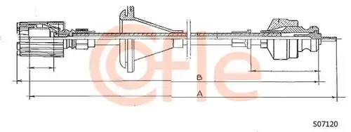 ос на тахографа COFLE S07120