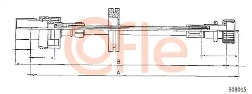 ос на тахографа COFLE S08015