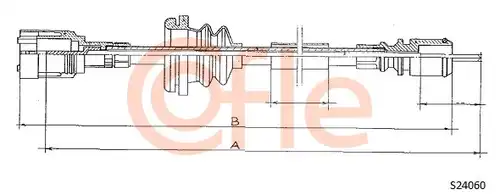 ос на тахографа COFLE S24060