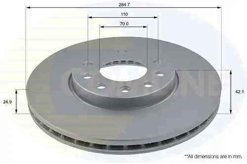 спирачен диск COMLINE ADC1108V