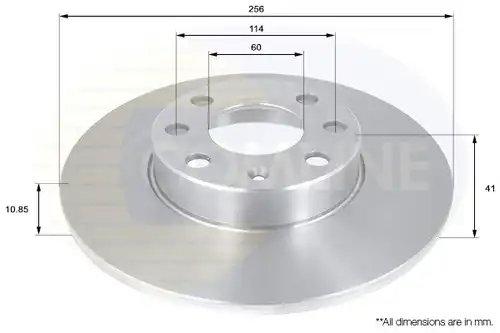 спирачен диск COMLINE ADC1120