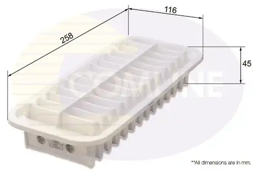 въздушен филтър COMLINE CTY12230