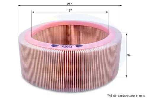 въздушен филтър COMLINE EAF034