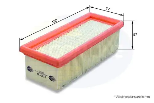 въздушен филтър COMLINE EAF424