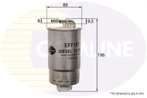 горивен филтър COMLINE EFF197