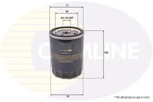 маслен филтър COMLINE EOF006