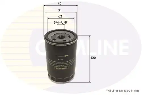 маслен филтър COMLINE EOF036