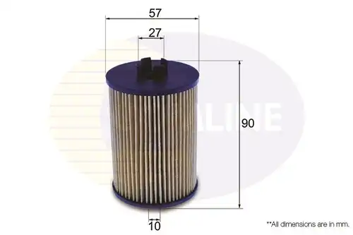 маслен филтър COMLINE EOF184