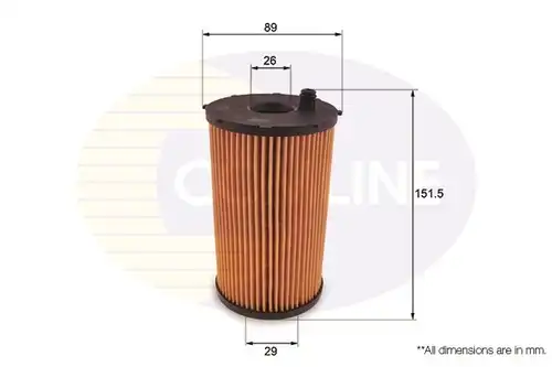 маслен филтър COMLINE EOF203