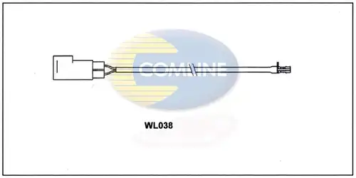 предупредителен контактен сензор, износване на накладките COMLINE WL038