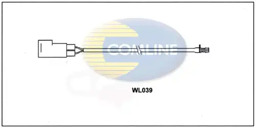 предупредителен контактен сензор, износване на накладките COMLINE WL039