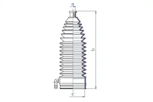 комплект маншон, кормилно управление DA SILVA K5330