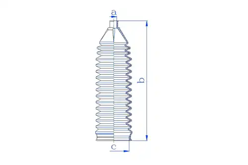 комплект маншон, кормилно управление DA SILVA K5613