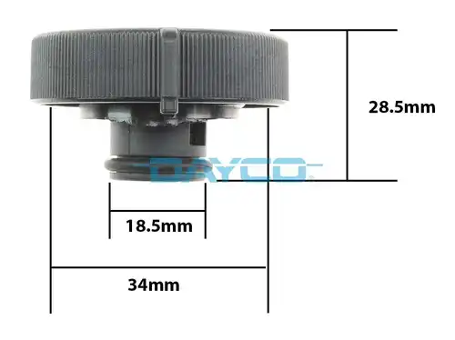 капачка, резервоар за охладителна течност DAYCO-AU DRC038