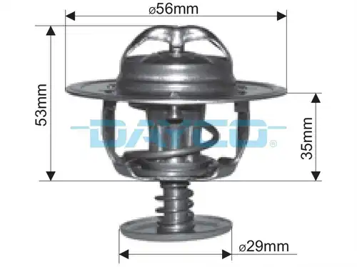 термостат, охладителна течност DAYCO-AU DT39A