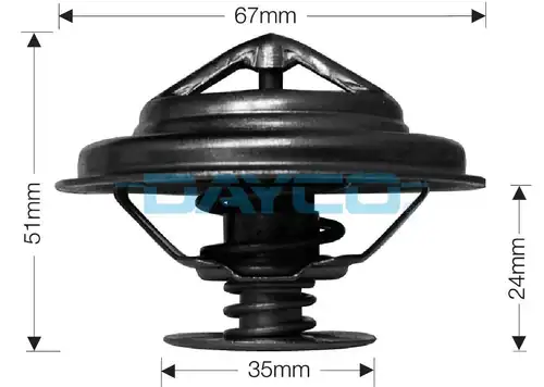 термостат, охладителна течност DAYCO-AU DT58G