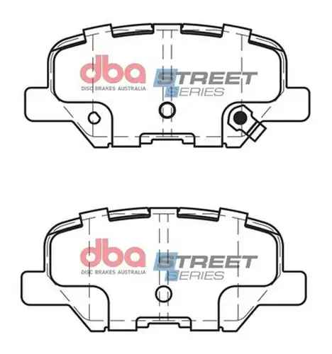 накладки DBA Australia DB2294SS